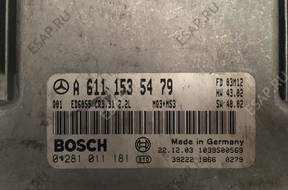 БЛОК УПРАВЛЕНИЯ   A6111535479 0281011181 MERCEDES