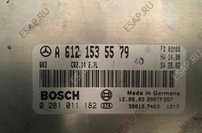 БЛОК УПРАВЛЕНИЯ   A6121535579 0281011182 MERCEDES