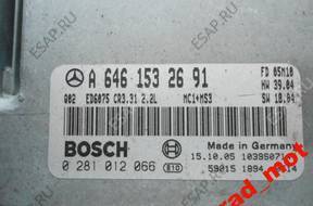 БЛОК УПРАВЛЕНИЯ A6461532691 0281012066 MERCEDES VITO