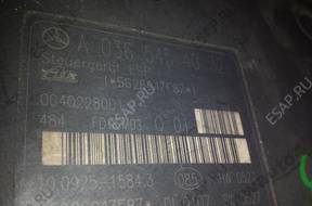 БЛОК УПРАВЛЕНИЯ ABS 0365454032 Mercedes C klasa 203