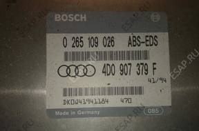 БЛОК УПРАВЛЕНИЯ ABS 4d0907379f Audi a4 b5 2.8 AAH