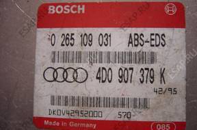 БЛОК УПРАВЛЕНИЯ ABS AUDI 0265109031 4D0907379K