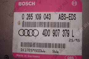 БЛОК УПРАВЛЕНИЯ ABS AUDI 0265109043 4D0907379L