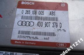 БЛОК УПРАВЛЕНИЯ ABS AUDI A4 B5 4D0 907 379 D