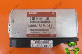 БЛОК УПРАВЛЕНИЯ ABS AUDI A4 B5  4D0907379D 0265108005