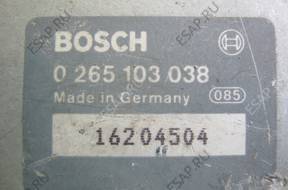 БЛОК УПРАВЛЕНИЯ ABS BOSCH 0265103038 OPEL KADETT VECTRA