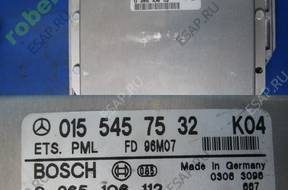 БЛОК УПРАВЛЕНИЯ ABS ETS PML MERCEDES W210 0155457532