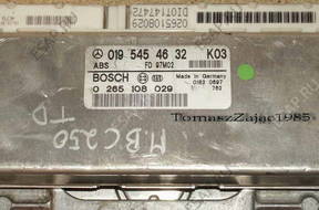 БЛОК УПРАВЛЕНИЯ ABS MERCEDES C250 0265108029 0195454632