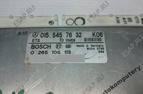 БЛОК УПРАВЛЕНИЯ ABS MERCEDES W210 0155457632 0265106113