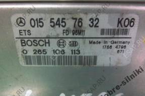 БЛОК УПРАВЛЕНИЯ ABS MERCEDES W210 0265106113 0155457632