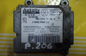 БЛОК УПРАВЛЕНИЯ AIRBAG 600237200 PEUGEOT 206