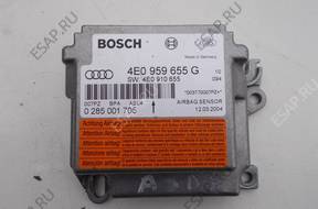 БЛОК УПРАВЛЕНИЯ AIRBAG МОДУЛЬ AUDI A8 D3 4E0959655G