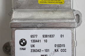 БЛОК УПРАВЛЕНИЯ airbag r55 r56 f46 f45 9381837 AIRBAG