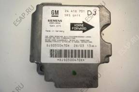 БЛОК УПРАВЛЕНИЯ AIRBAG СЕНСОР OPEL 24416701DJ