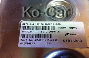 БЛОК УПРАВЛЕНИЯ Alfa Mito 1.4 16V 135HP 51875958 8GMF.A4