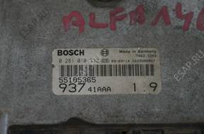 БЛОК УПРАВЛЕНИЯ ALFA ROMEO 147 55185365 0281010332 1.9JTD