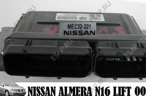 БЛОК УПРАВЛЕНИЯ ALMERA N16 1.8 MEC32-221