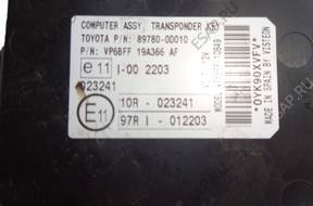 БЛОК УПРАВЛЕНИЯ ASSY TRANSPONDER TOYOTA YARIS II 89780-0D010