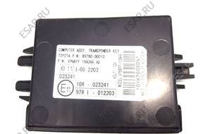 БЛОК УПРАВЛЕНИЯ ASSY TRANSPONDER TOYOTA YARIS II 89780-0D010