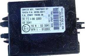 БЛОК УПРАВЛЕНИЯ ASSY TRANSPONDER TOYOTA YARIS II 89780-0D011