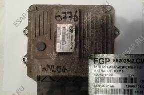 БЛОК УПРАВЛЕНИЯ ASTRA 1.3 CDTI 55202542CW MJD602.A6 + PIN