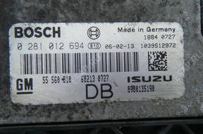 БЛОК УПРАВЛЕНИЯ   ASTRA 1.7 CDTI DB 0281012694