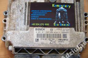 БЛОК УПРАВЛЕНИЯ Astra H 1.7 0281011943 55556829 Z17DTH