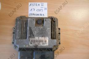 БЛОК УПРАВЛЕНИЯ ASTRA H 1.7 CDTI  0281011943 ISUZU