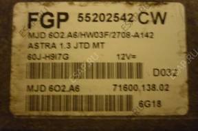 БЛОК УПРАВЛЕНИЯ ASTRA H III 1.3 CDTI 55202542 CW