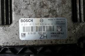 БЛОК УПРАВЛЕНИЯ ASTRA H Z17DTH 0281011943 55556829 ZH WYL