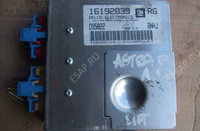 БЛОК УПРАВЛЕНИЯ ASTRA I F LIFT 1,6 EUROPA 16192839