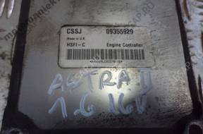 БЛОК УПРАВЛЕНИЯ ASTRA II 1.6 16V   ДВИГАТЕЛЕМ CSSJ