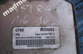 БЛОК УПРАВЛЕНИЯ ASTRA II 1.6 16V   ДВИГАТЕЛЕМ CYND