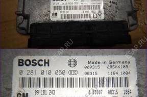 БЛОК УПРАВЛЕНИЯ ASTRA II G 2,0 DTI 0281010050