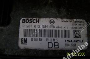 БЛОК УПРАВЛЕНИЯ ASTRA III 1.9 CDTI 0281012694 DB 55560810