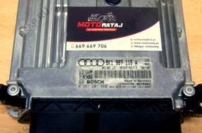 БЛОК УПРАВЛЕНИЯ AUDI 0261201960 8K1907115A MED17.5