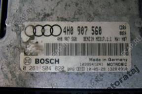 БЛОК УПРАВЛЕНИЯ AUDI 0261S04820  4H0907560 MED17.1.1