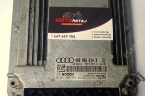 БЛОК УПРАВЛЕНИЯ AUDI 0261S06555 4H0906014B MED17.1.1