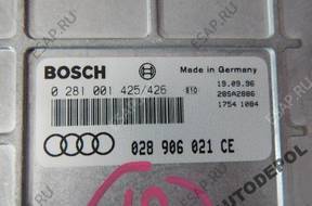 БЛОК УПРАВЛЕНИЯ   AUDI 0281001425 028906021CE
