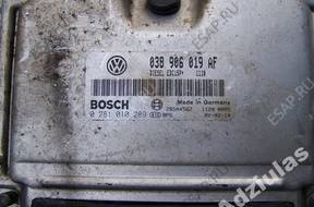 БЛОК УПРАВЛЕНИЯ audi 0281010289 038906019af