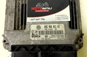 БЛОК УПРАВЛЕНИЯ AUDI 0281012262 03G906021AA EDC16U34