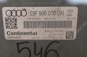 БЛОК УПРАВЛЕНИЯ   AUDI 03F906070GN 5WP44870