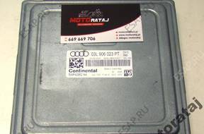 БЛОК УПРАВЛЕНИЯ AUDI 03L906023PT 5WP42952AA PCR2.1