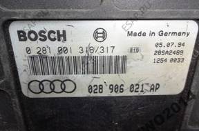 БЛОК УПРАВЛЕНИЯ   AUDI 1.9 TDI 028906021AP