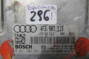 БЛОК УПРАВЛЕНИЯ AUDI 4F2907115 BOSCH 0261S02291 PK P0