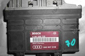 БЛОК УПРАВЛЕНИЯ AUDI 80 2.0 0261200735 8A0907311B SKLEP