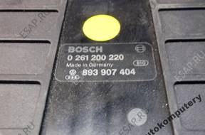 БЛОК УПРАВЛЕНИЯ AUDI 80 2.0 893907404 0261200220