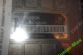 БЛОК УПРАВЛЕНИЯ , AUDI 80,B3 0285007061