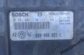 БЛОК УПРАВЛЕНИЯ Audi 80 B4 1.9 028906021C  .