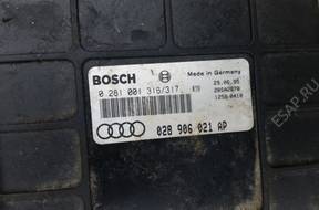 БЛОК УПРАВЛЕНИЯ   AUDI 80 B4 1.9 TDI 0281001316/